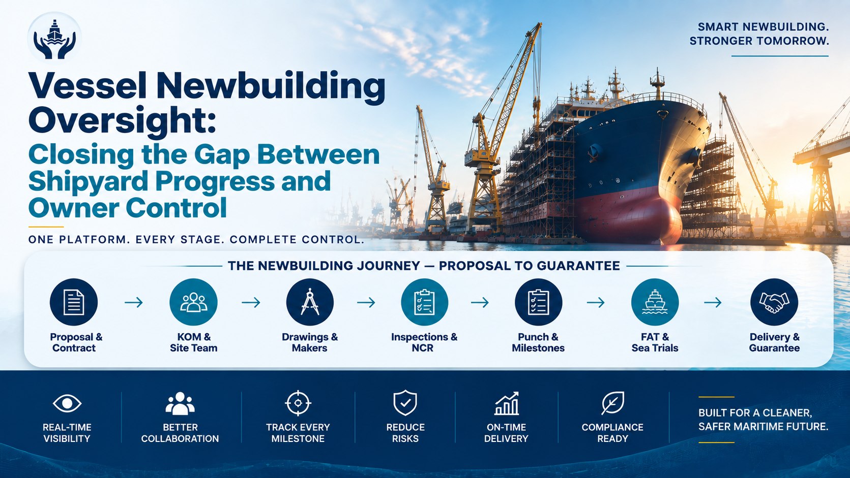 Vessel Newbuilding Oversight: Closing the Gap Between Shipyard Progress and Owner Control