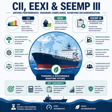 CII, EEXI & SEEMP III