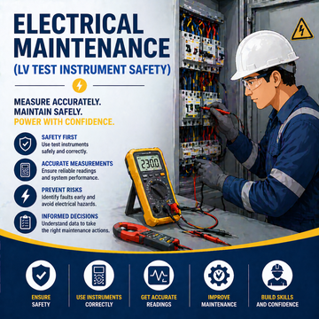 Electrical Maintenance (LV Test Instrument Safety)