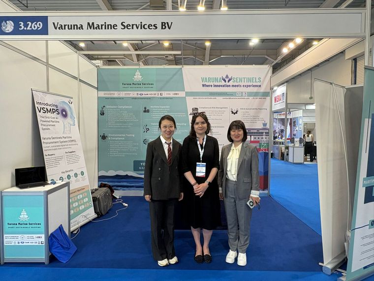 Varuna Sentinels BV at Posidonia 2026 — Stand 3.269, Athens