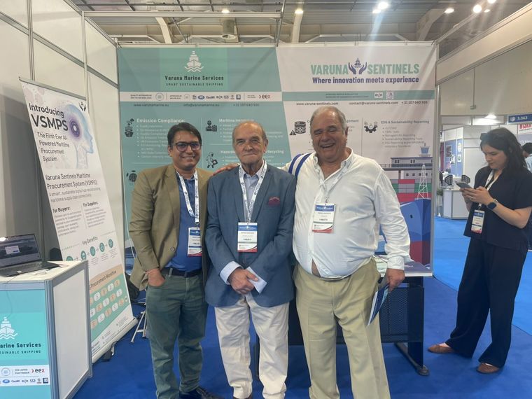 Varuna Sentinels BV at Posidonia 2026 — Stand 3.269, Athens
