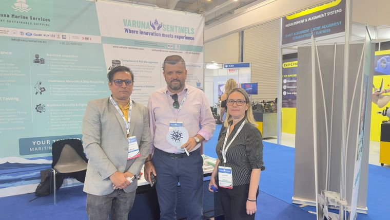 Varuna Sentinels BV at Posidonia 2026 — Stand 3.269, Athens